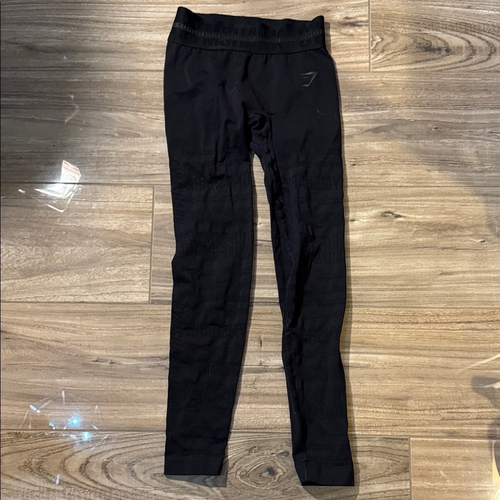 Gymshark Black Seamless work out Gym Leggings XS